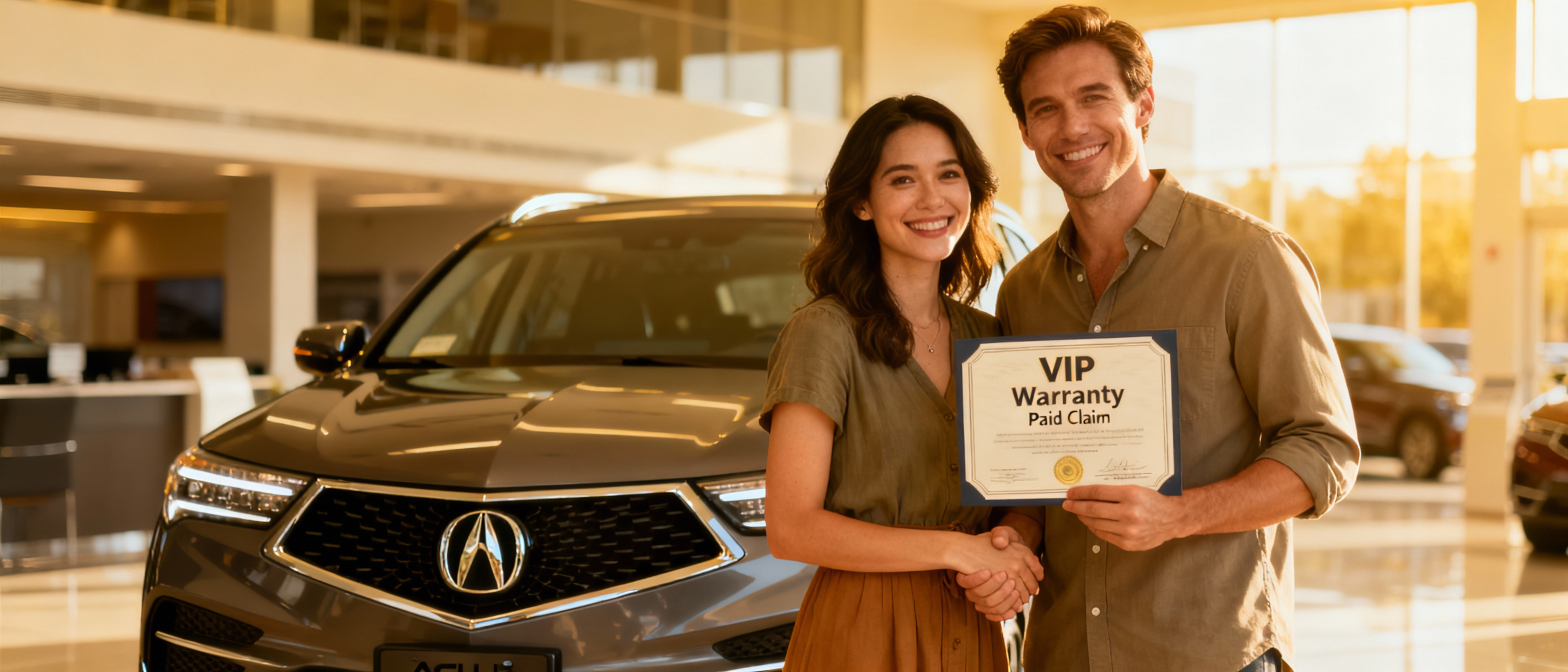 Satisfied Acura owner after buying extended warranty and completing covered transmission repair