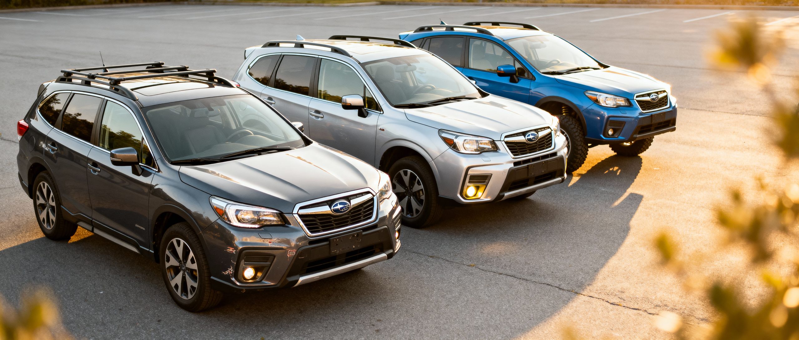 Popular used Subaru models including Outback Forester and Crosstrek eligible for extended warranty coverage