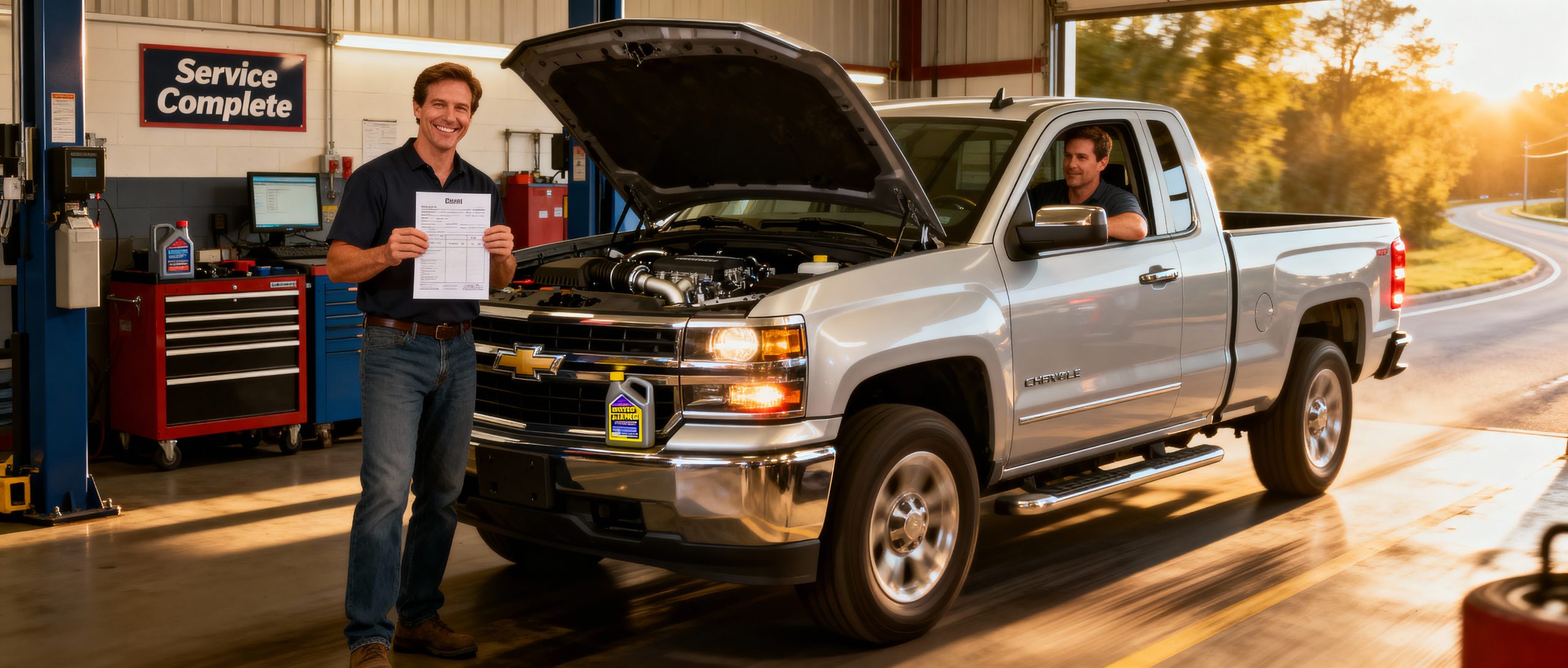 Satisfied Chevrolet owner with extended warranty coverage protection for used vehicle