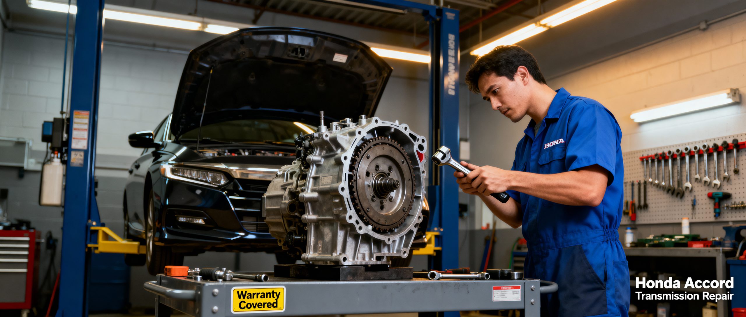 Honda Accord transmission repair covered when you buy extended warranty used Honda vehicles