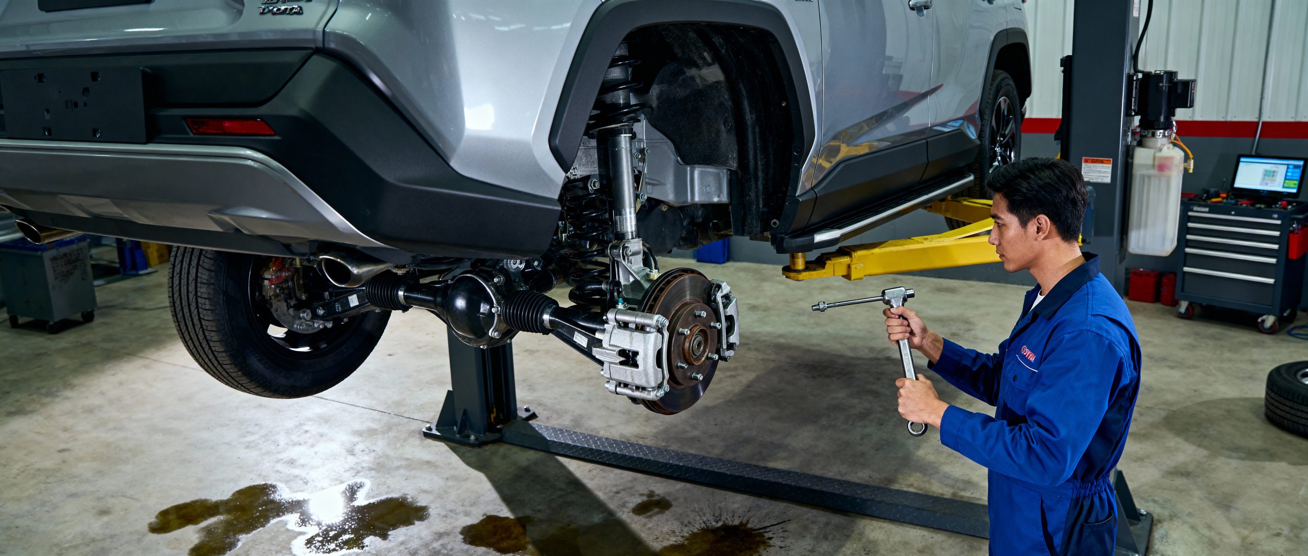 Toyota RAV4 AWD system repair costs covered when you buy extended warranty for used Toyota