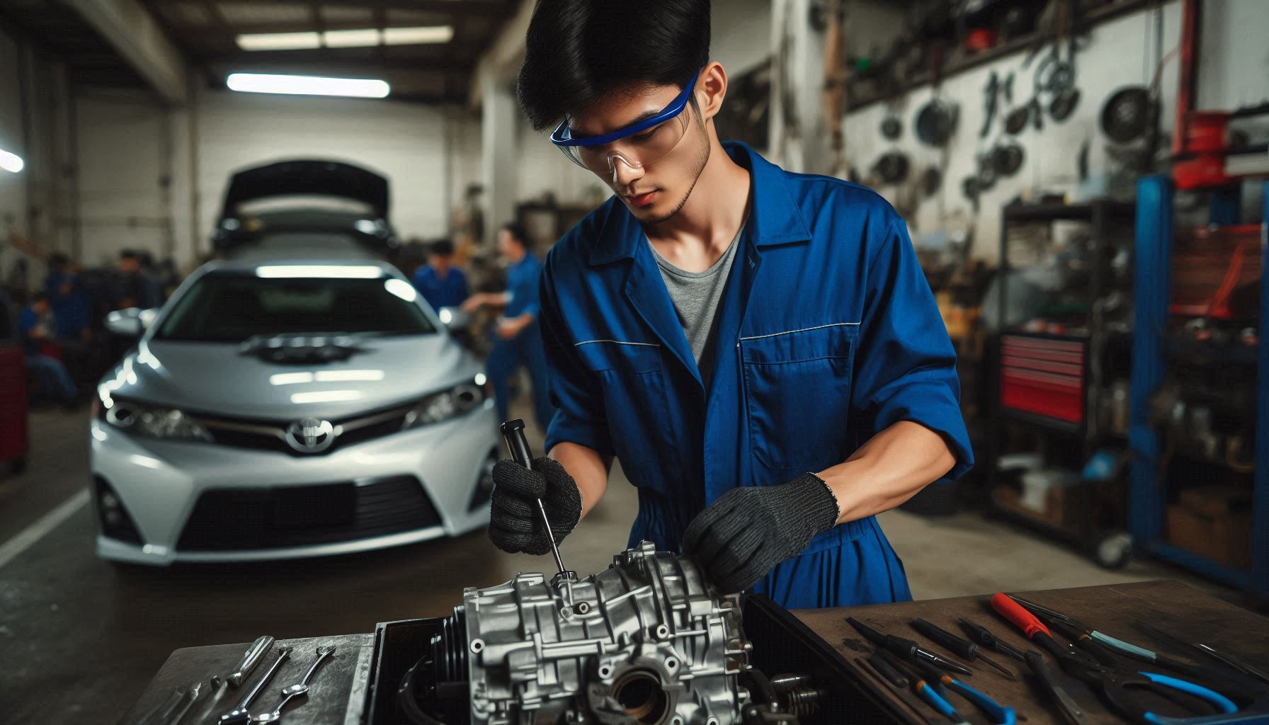 Toyota Camry transmission repair covered when you buy extended warranty used Toyota Protection