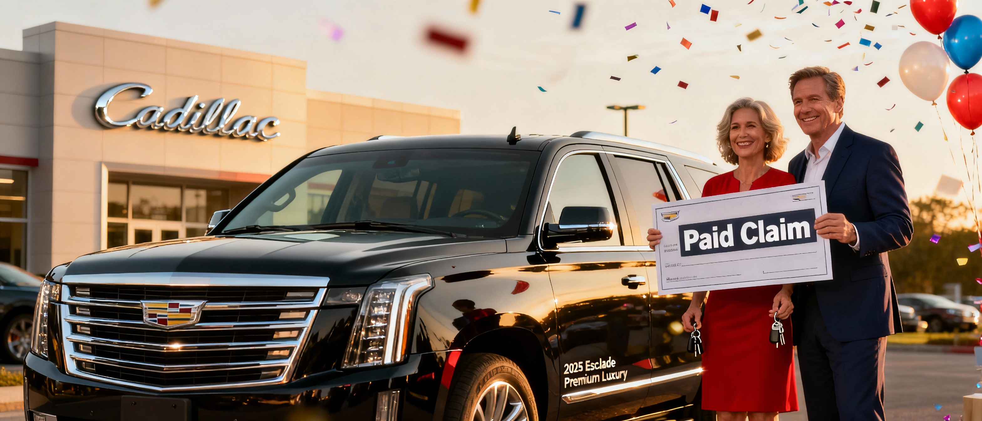 Satisfied used Cadillac owner with extended warranty claim approved and CUE system repair completed