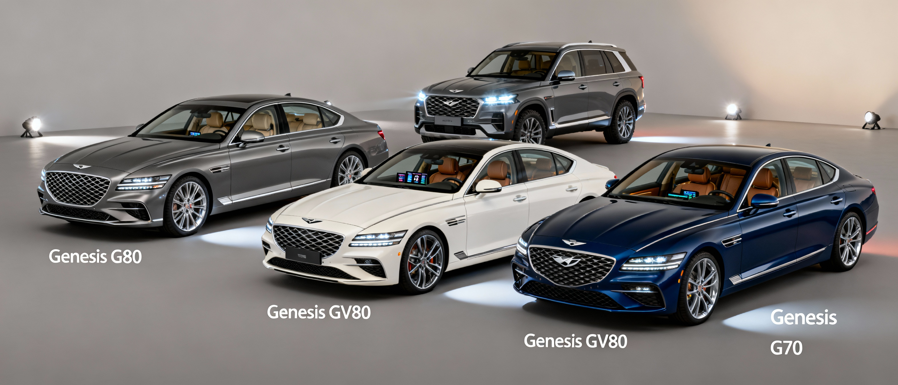 Popular Genesis models including G70 G80 and GV70 eligible to buy extended warranty used Genesis