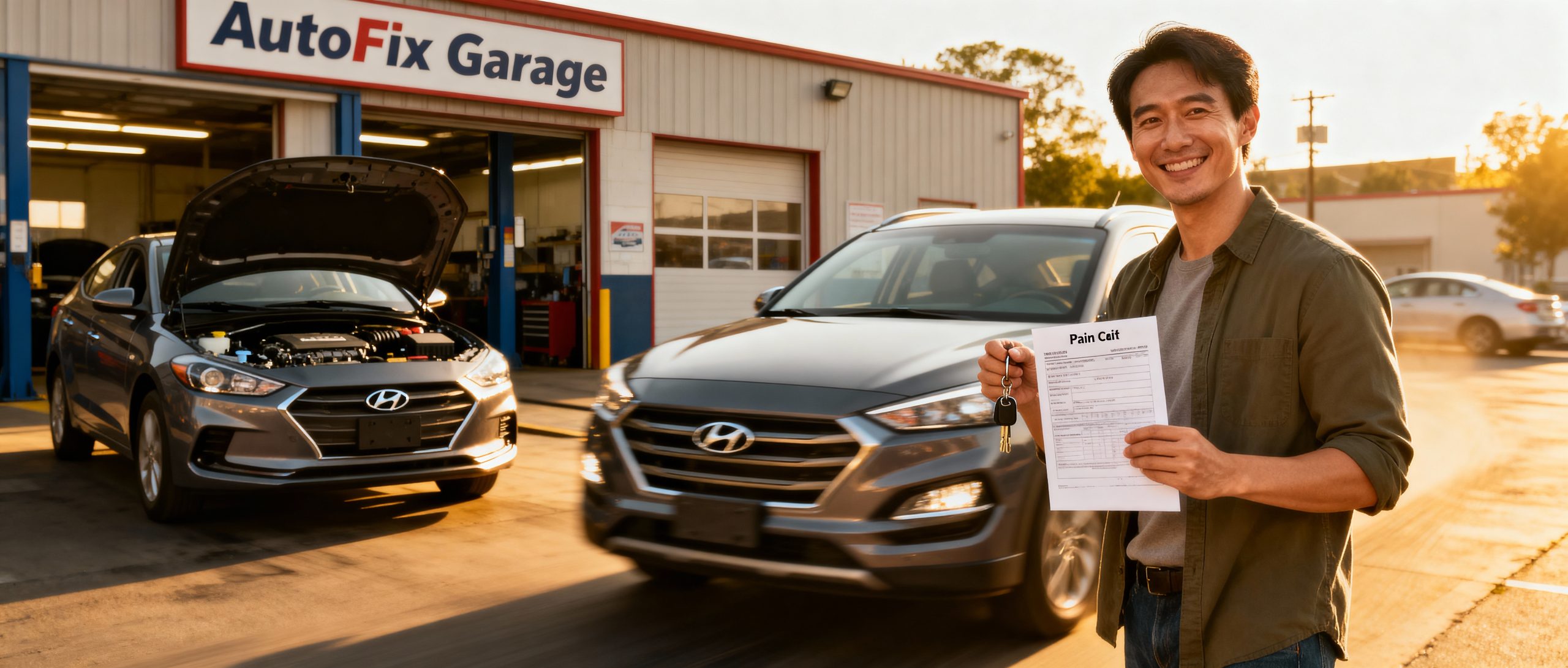 Satisfied used Hyundai owner with extended warranty claim approved and engine repair completed