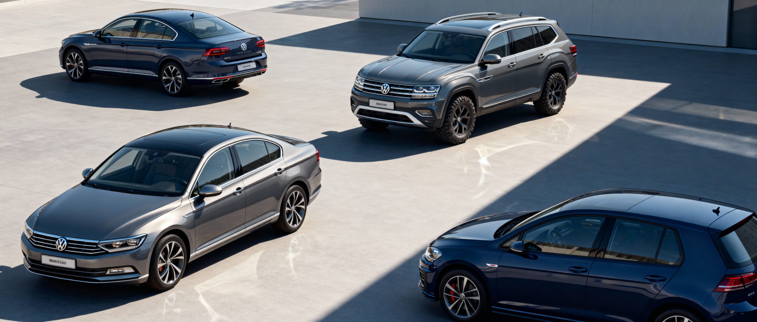 Popular used Volkswagen models including Jetta Passat and Tiguan eligible for extended warranty coverage